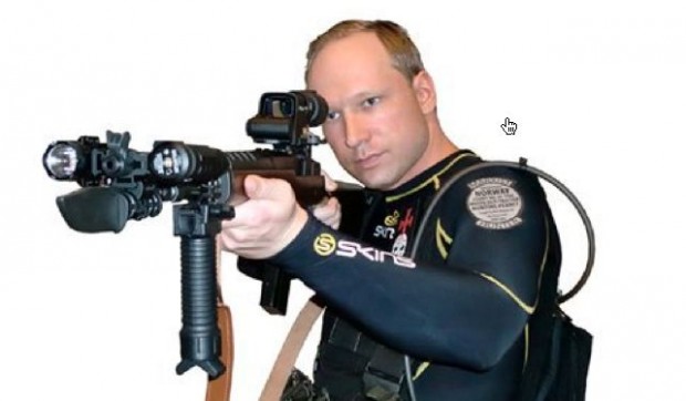 A terrorist from Norway: Anders-Behrin-Breivik. If you do not know about him, Google his name to get enlightened